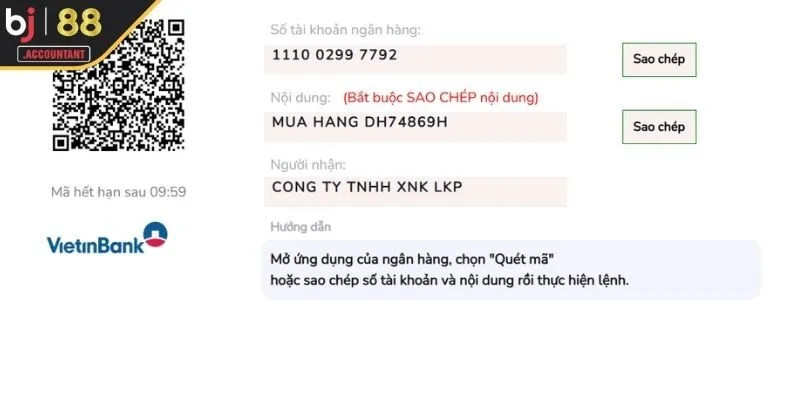 Một số loại hình chuyển khoản được nhiều người chọn